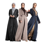 Black and Silver Abayas (3 piece)