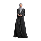 Black and Silver Abayas (3 piece)