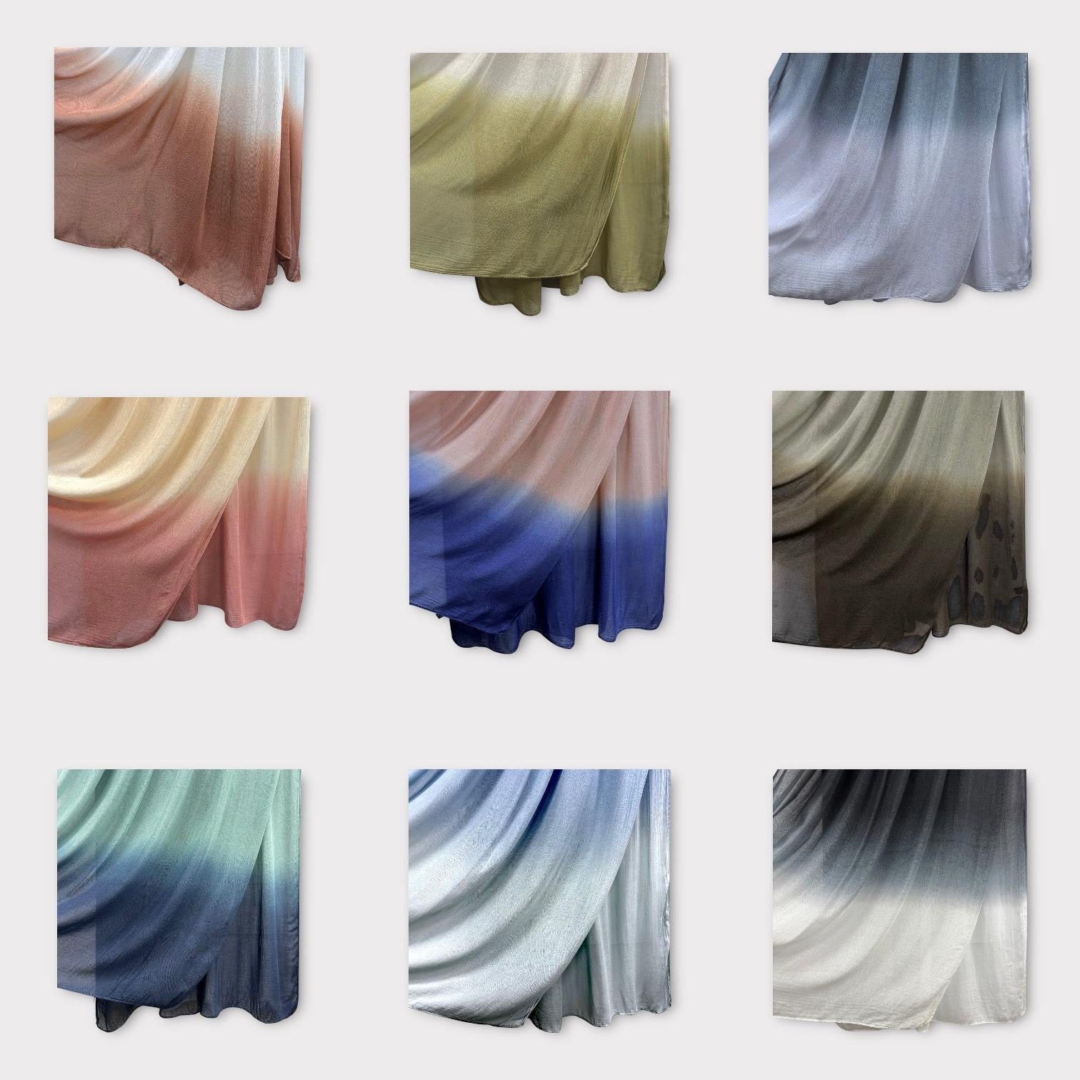 Ombre Modal Dip Scarf | Hijab