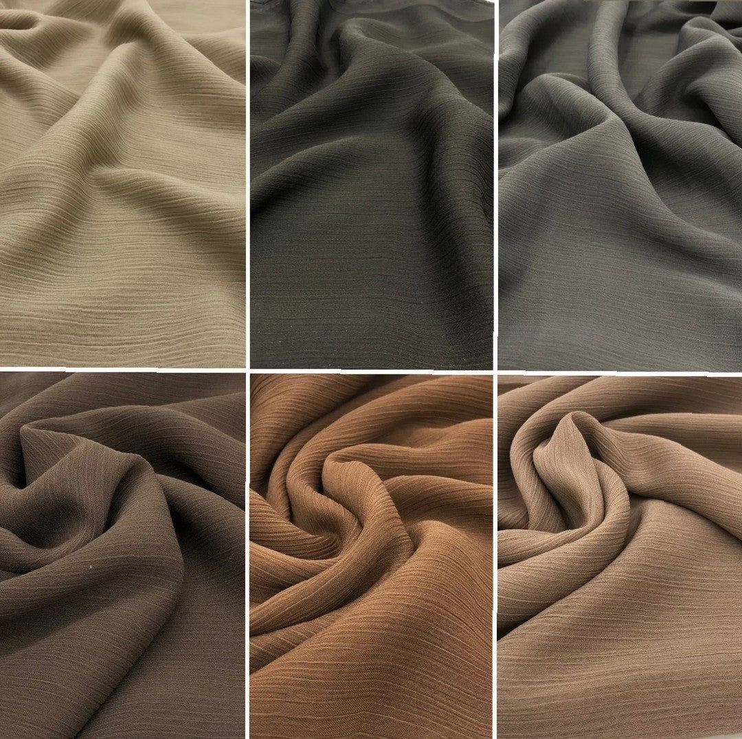 Light weight Crape Chiffon Hijab/Scarf
