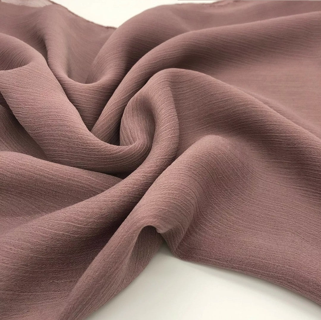 Light Weight crape chiffon hijab/scarf