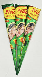 3 Naaz Henna Cones