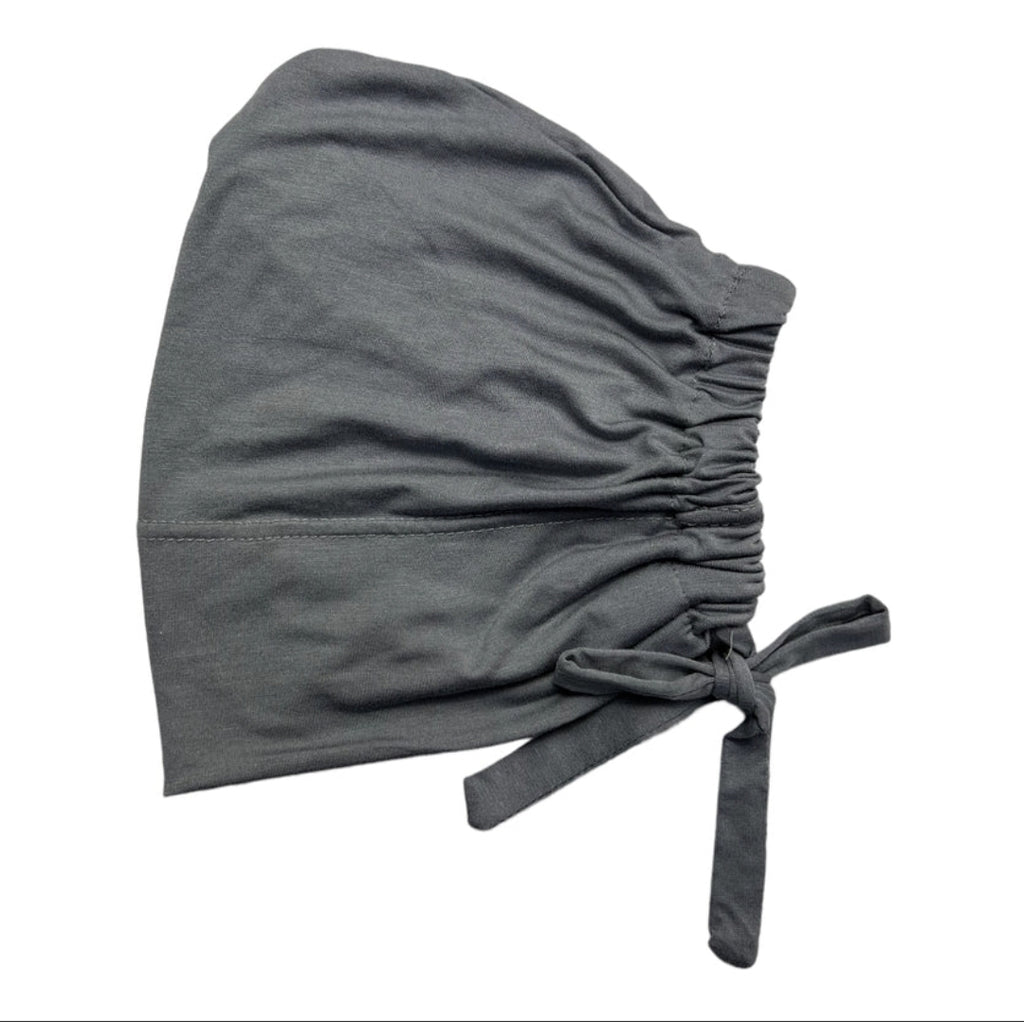Tie Back Hijab under caps