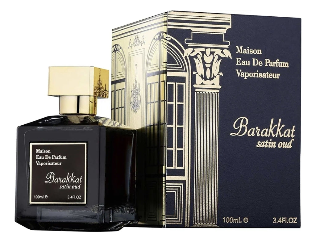 Barakkat Satin Oud -- Eau De Perfume (100ml)