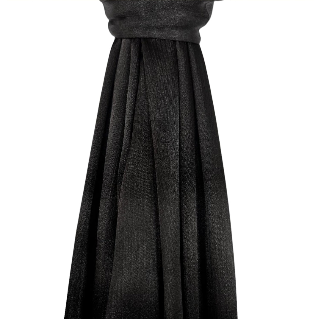 High Shine Silk Crape Hijab