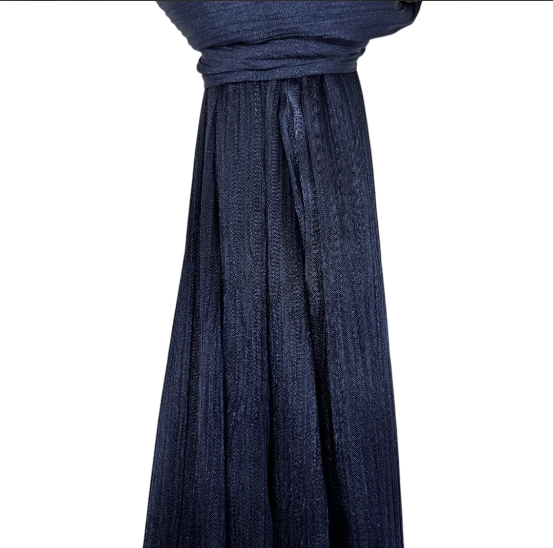 High Shine Silk Crape Hijab