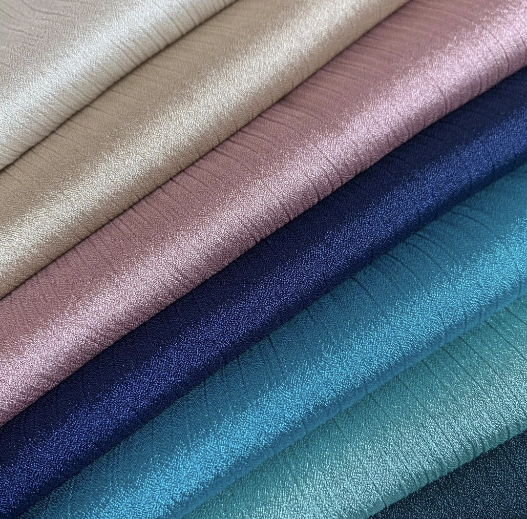 Shimmering White Sania Scarf/Hijab