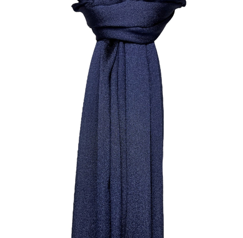 Navy Shimmer Sania Scarves/Hijab