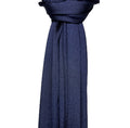 Navy Shimmer Sania Scarves/Hijab
