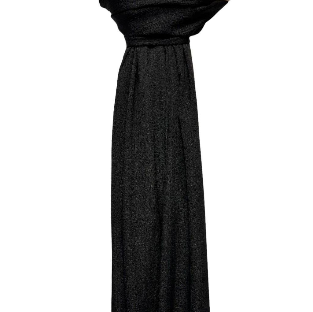 Shimmering Black Sania Scarf/Hijab