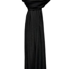 Shimmering Black Sania Scarf/Hijab