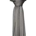 Shimmering Dark Grey Sania Hijab/Scarf