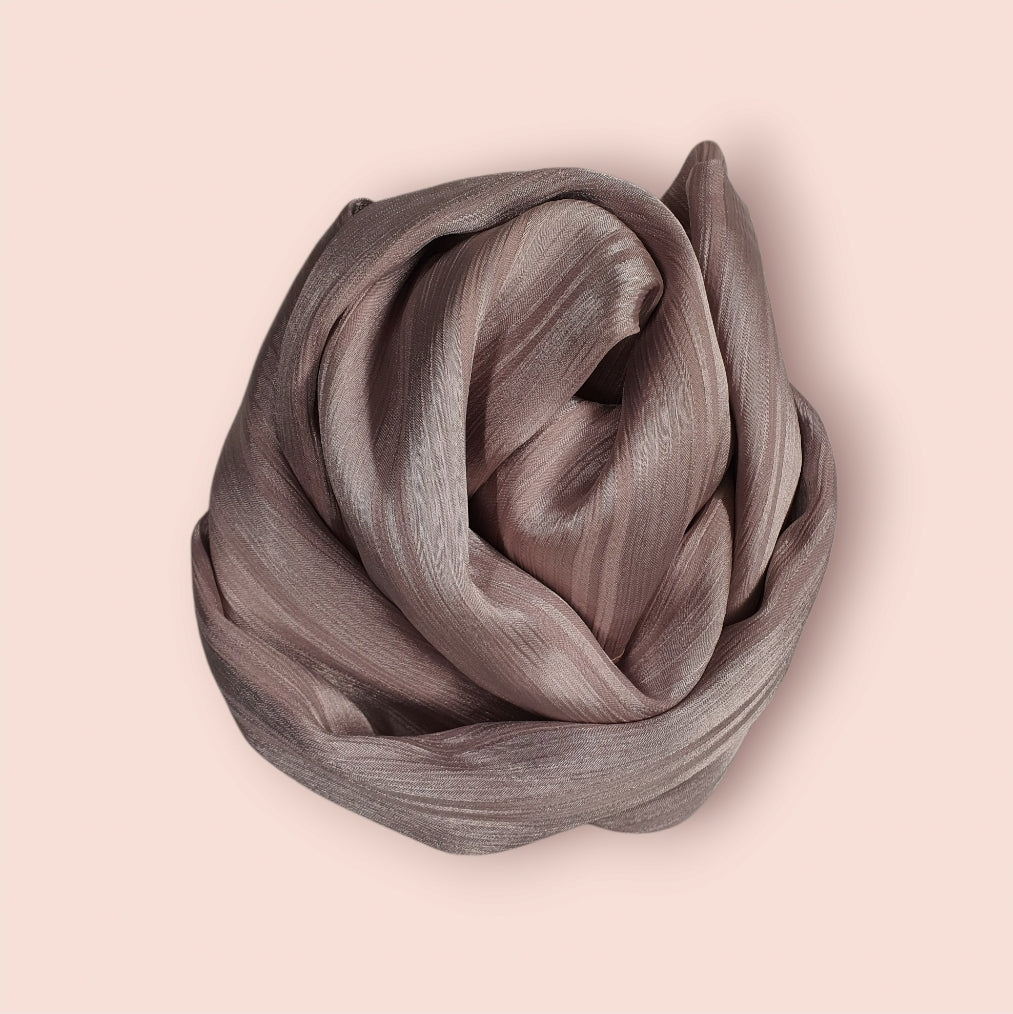 Lined Silk Hijab/Scarf