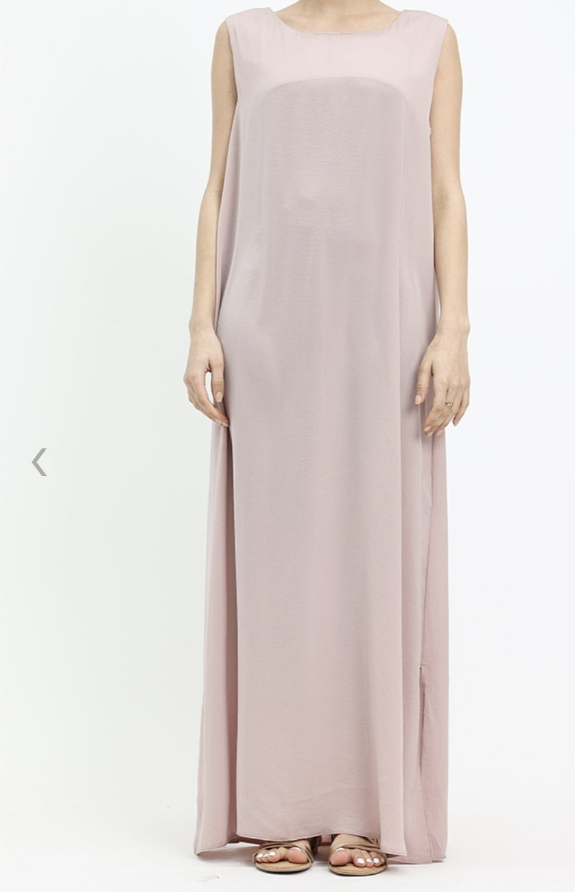 Pink Slip Dress