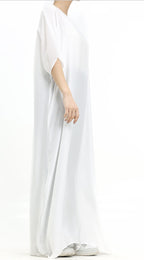 White Basic Slip Dress