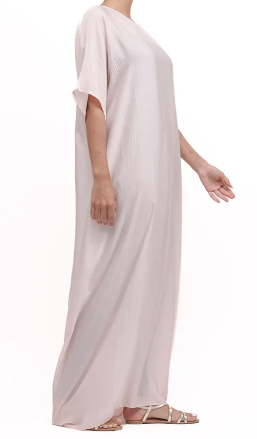 Peach Basic Slip Dress