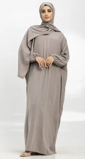 Stone Instant Hijab Abaya
