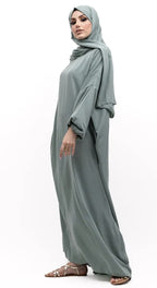 Sage Instant Hijab Abaya