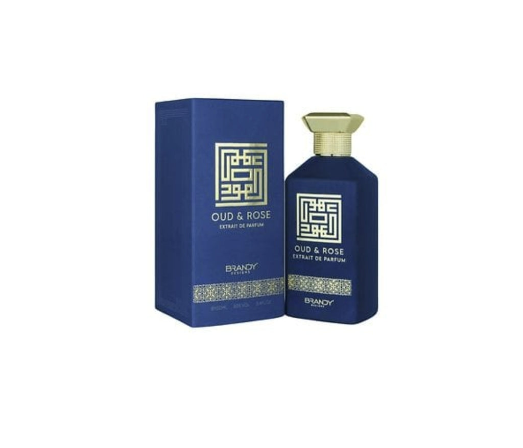 Oud & Rose By Brandy Designs Extrait De Parfum for Men 100ml