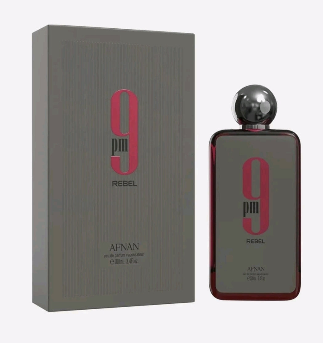 Afnan 9 PM Rebel Unisex Eau De Parfum, 100ml