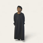 Greay Omani Style Boys Thobe