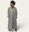 Baige Omani Style Cotton Thobe